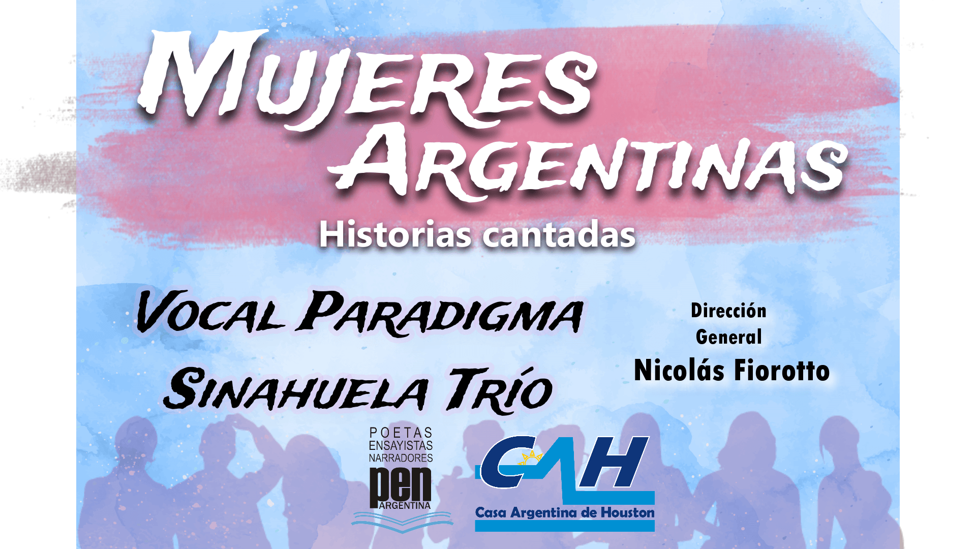 Concierto Virtual Mujeres Argentinas: Historias Cantadas