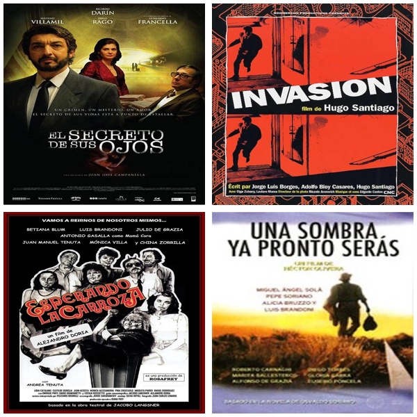 Ciclo de Cine 2025 – Casa Argentina de Houston Flyer de películas argentinas del Ciclo de Cine 2025 de Casa Argentina de Houston