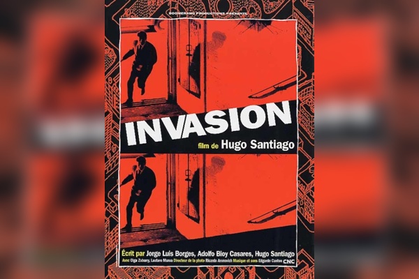 Póster de la película Invasión, analizada en el Cineclub 2025 de Casa Argentina de Houston.